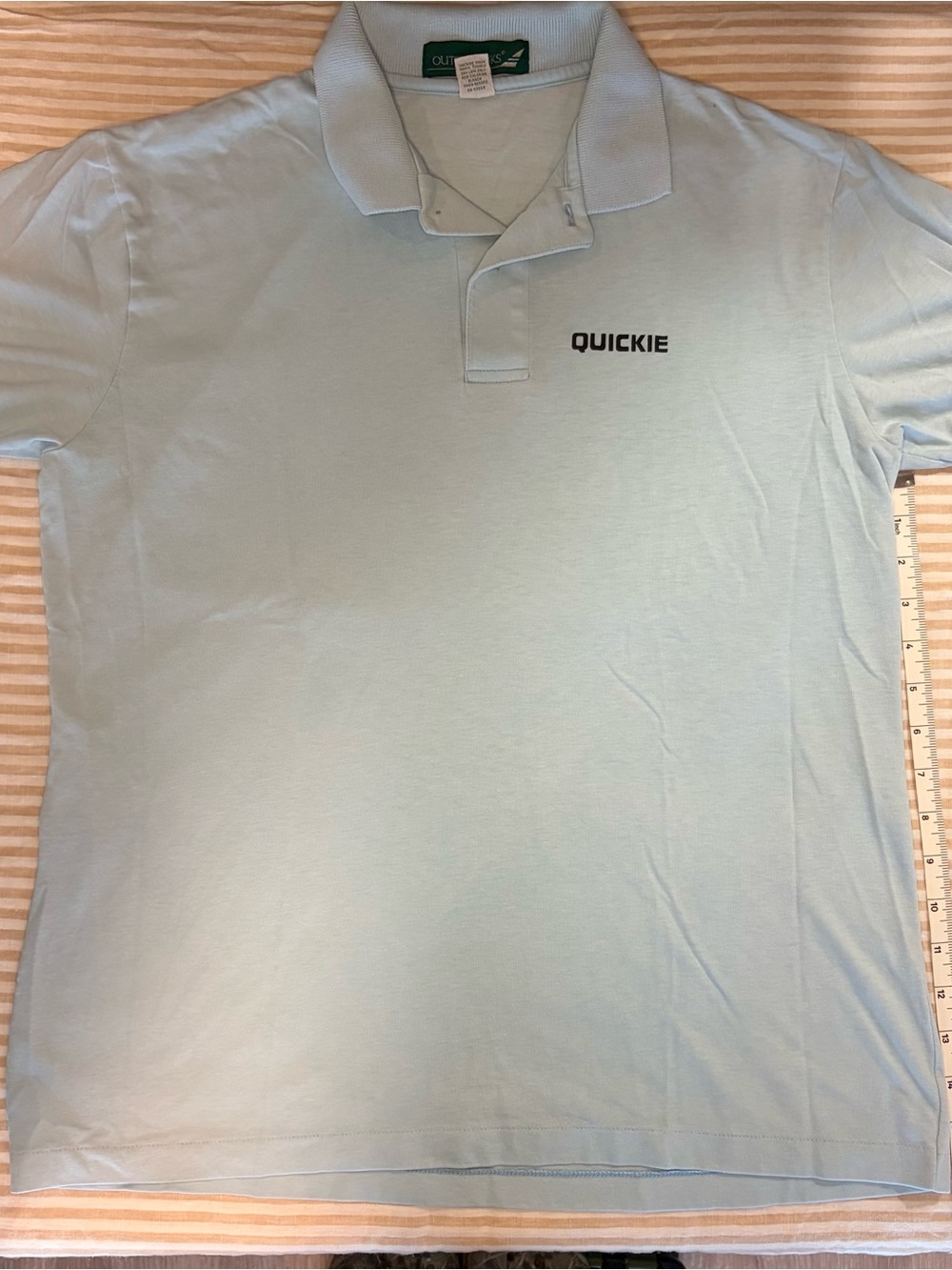 Vintage Outer Banks brand polo shirt commemorating the Randy Snow Tennis Camp